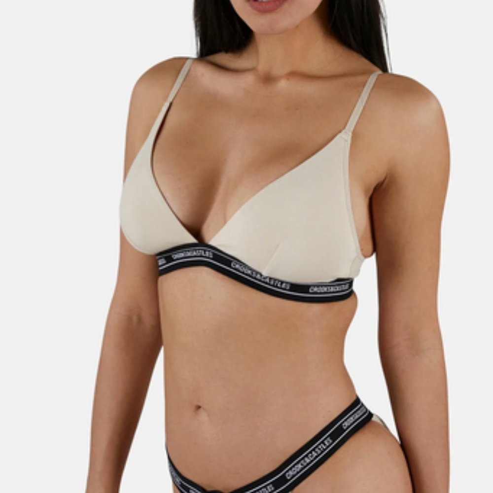 Crooks & Castles Triangle Bra & Tanga SET